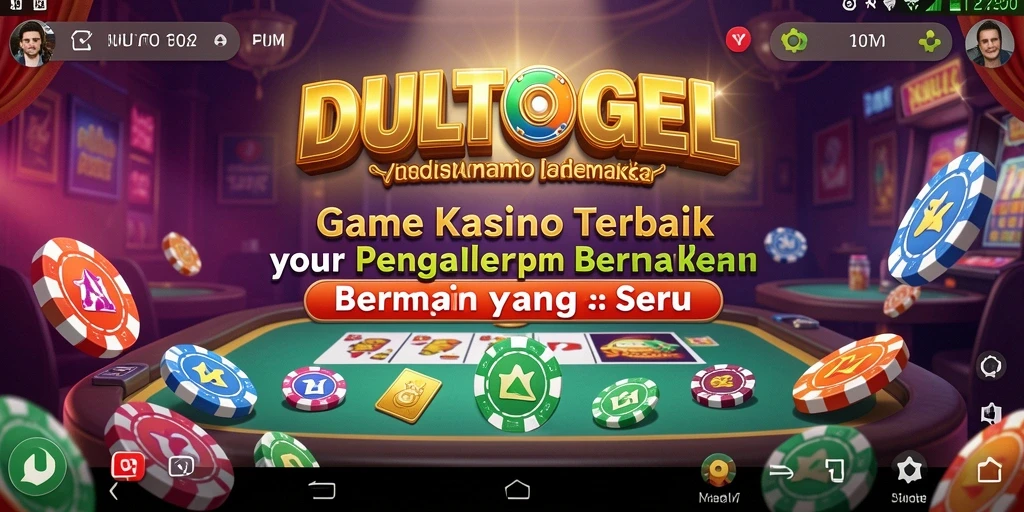 Tampilan menarik dari gameplay DULTOGEL dengan berbagai pilihan permainan Kasino.