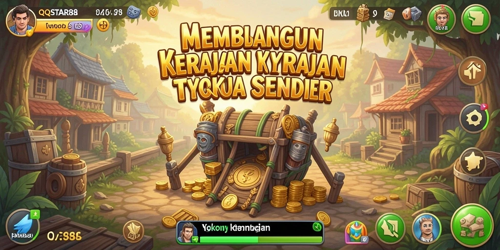 Tampilan gameplay QQSTAR88 yang seru dan menantang.